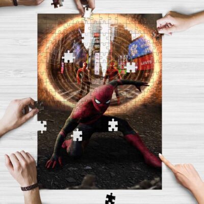Spider Man Into the Spider Verse Movie Marvel Comics Ver10 Gifts Lover Jigsaw Puzzle Game,Marvel Spider Man Fan Gift, Marvel Spider Man Lover Gift 2 Marvel Spider Man Lover Gift