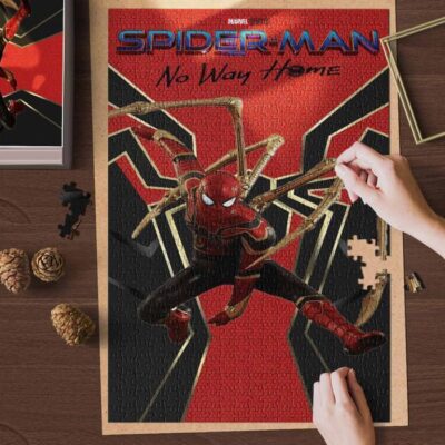 Spider Man No Way Home Movie Marvel Comics Ver23 Gifts Lover Jigsaw Puzzle Game,Marvel Spider Man Fan Gift, Marvel Spider Man Lover Gift 2 Marvel Spider Man Lover Gift