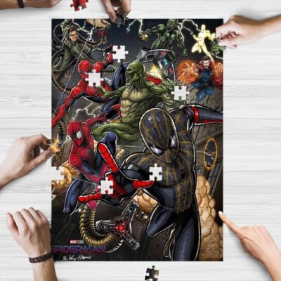 Spider Man No Way Home Movie Marvel Comics Ver8 Gifts Lover Jigsaw Puzzle Game,Marvel Spider Man Fan Gift, Marvel Spider Man Lover Gift 2 Marvel Spider Man Lover Gift
