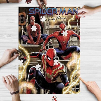 Spider Man No Way Home Movie Marvel Comics Ver9 Gifts Lover Jigsaw Puzzle Game,Marvel Spider Man Fan Gift, Marvel Spider Man Lover Gift 2 Marvel Spider Man Lover Gift