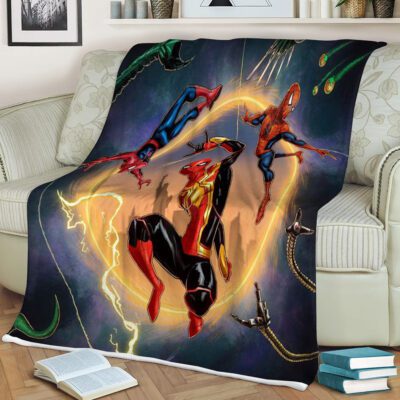 Spider-man Gift For Fan, Spiderman No Way Home 102 Comfy Sofa Throw Blanket Gift 1 Spiderman No Way Home 102 Comfy Sofa Throw Blanket Gift