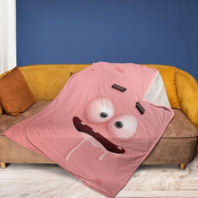 SpongeBob SquarePants Funnyatrick Star Gift For Fan Comfy Sofa Throw Blanket Gift 2