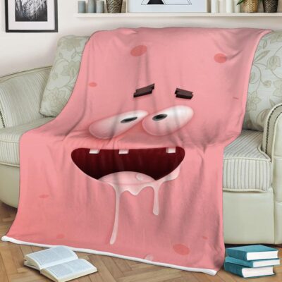 SpongeBob SquarePants, Funnyatrick Star Gift For Fan Comfy Sofa Throw Blanket Gift