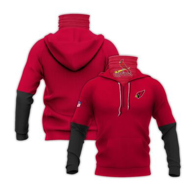 St Louis Cardinals Mlb Baseball Team Red Jersey Style Gift For Cardinals And Baseball Fans Gaiter Hoodie GH0952
