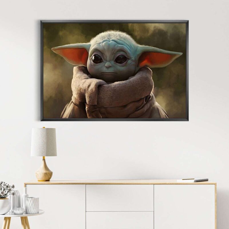 Star Wars Baby Yoda Canvas Print Wall Art 2