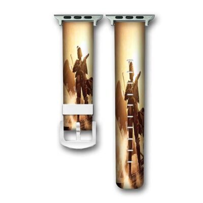 Star Wars Boba Fett Custom Apple Watch Band Genuine Wrist Band Replacement