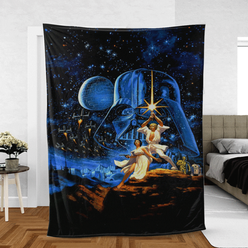 Star Wars Movies 456 Christmas Gift Comfy Sofa Throw Blanket Gift 1