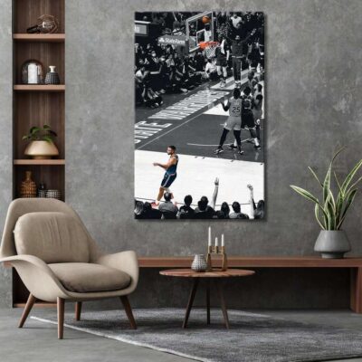 Stephen Curry Canvas, Basketball Wall Canvas Decor, Steph Curry Canvas, Inspirational Quotes Decor, Golden State Warriors 2 Steph Curry Canvas