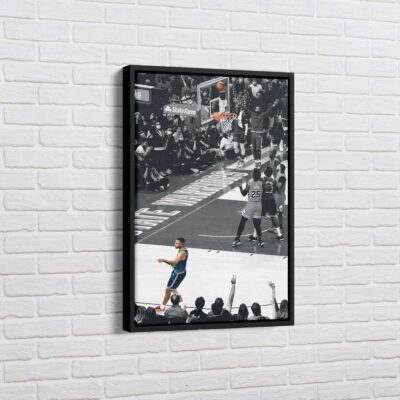 Stephen Curry Canvas, Basketball Wall Canvas Decor, Steph Curry Canvas, Inspirational Quotes Decor, Golden State Warriors
