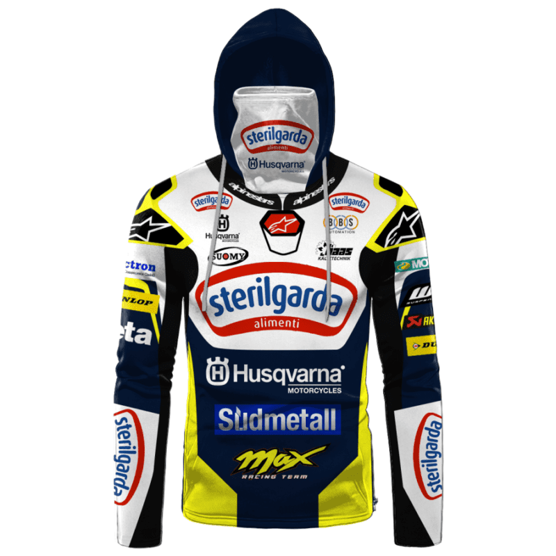 Sterilgarda Husqvarna Max Racing Gaiter Hoodie 665 1