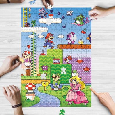 Super Mario Lucky Game Ver6 Gifts Lover Jigsaw Puzzle Game,Super Mario Lucky Game Fan Gift 2 Super Mario Lucky Game Ver6 Gifts Lover Jigsaw Puzzle GameSuper Mario Lucky Game Fan Gift 2