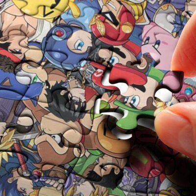Super Smash Bros Clash of Legends Jigsaw Puzzle Game, Super Smash Brothers Fan Gift 4 Super Smash Bros Clash of Legends Jigsaw Puzzle Game Super Smash Brothers Fan Gift 4