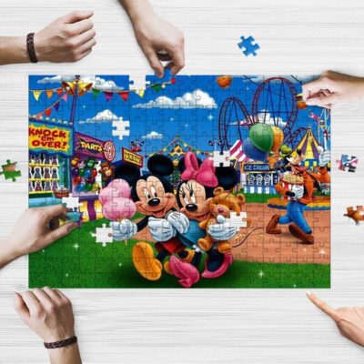 Sweet Love Of Mickey Couple Cartoon Disney Ver5 Gifts Lover Jigsaw Puzzle Game,Mickey Mouse Fan Gift 2 Sweet Love Of Mickey Couple Cartoon Disney Ver5 Gifts Lover Jigsaw Puzzle GameMickey Mouse Fan Gift 2
