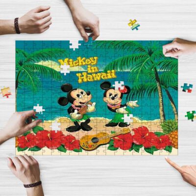 Sweet Love Of Mickey Couple In Hawai Cartoon Disney Ver6 Gifts Lover Jigsaw Puzzle Game,Mickey Mouse Fan Gift 2 Sweet Love Of Mickey Couple In Hawai Cartoon Disney Ver6 Gifts Lover Jigsaw Puzzle GameMickey Mouse Fan Gift 2