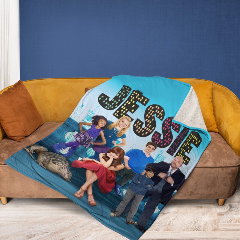 TV Series Jessie TV Show 2 TV Series Jessie TV Show Gift For Fan Comfy Sofa Throw Blanket Gift 2