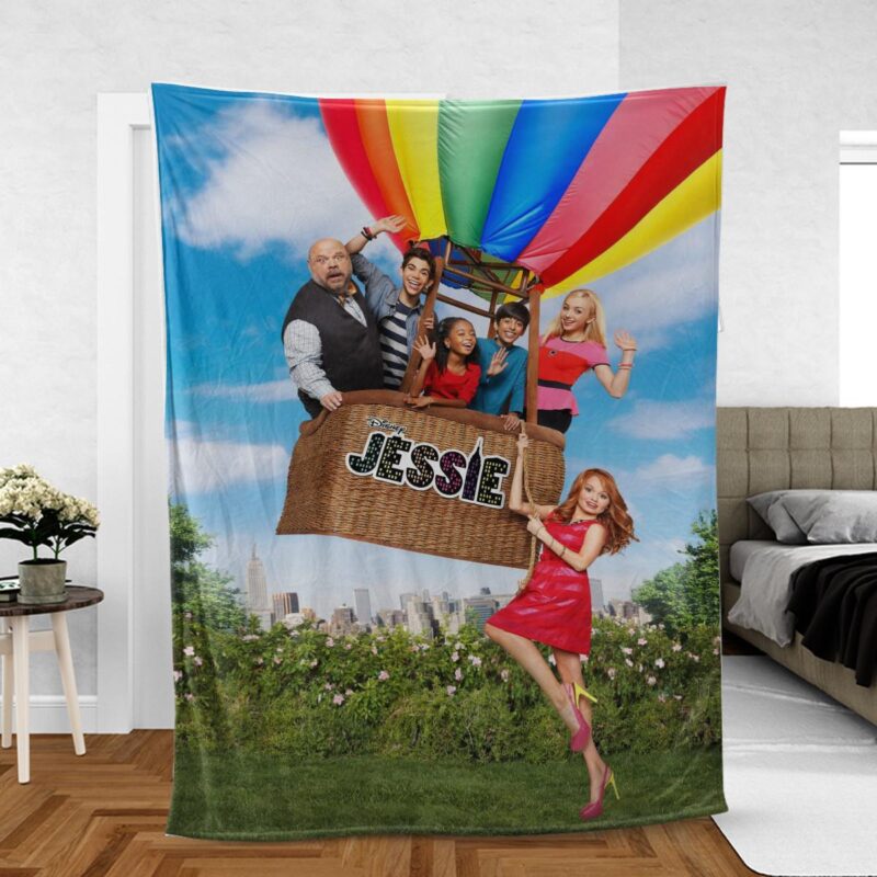 TV Series Jessie TV Show Gift For Fan Comfy Sofa Throw Blanket Gift