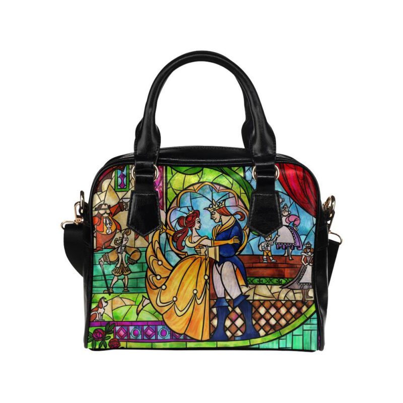 Tale as Old as Time Lady Leather Shoulder Hand Bag SB0099 1