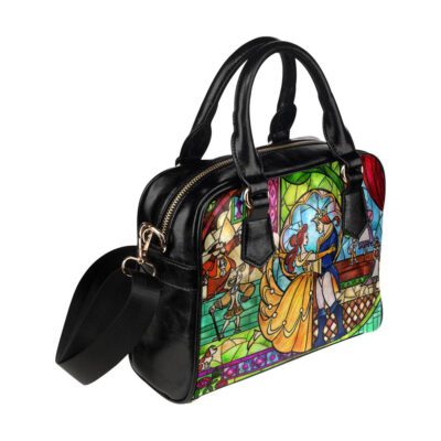 Tale as Old as Time Lady Leather Shoulder Hand Bag SB0099 2