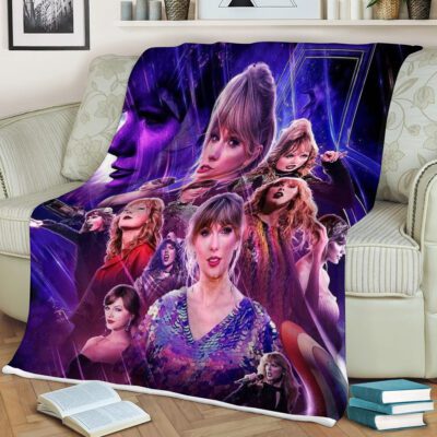 Taylor Swift 3 Fan Gift, Taylor Swift Gift For Fan Comfy Sofa Throw Blanket Gift