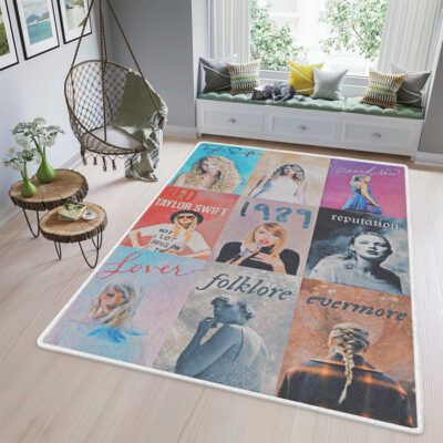 Taylor Swift 3 Fan Gift, Taylor Swift Rug Floor Decor