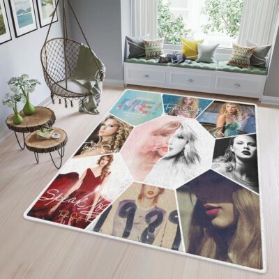 Taylor Swift Albums Covers Fan Gift, Taylor Swift Signature Gift, Taylor Swift Rug Floor Decor