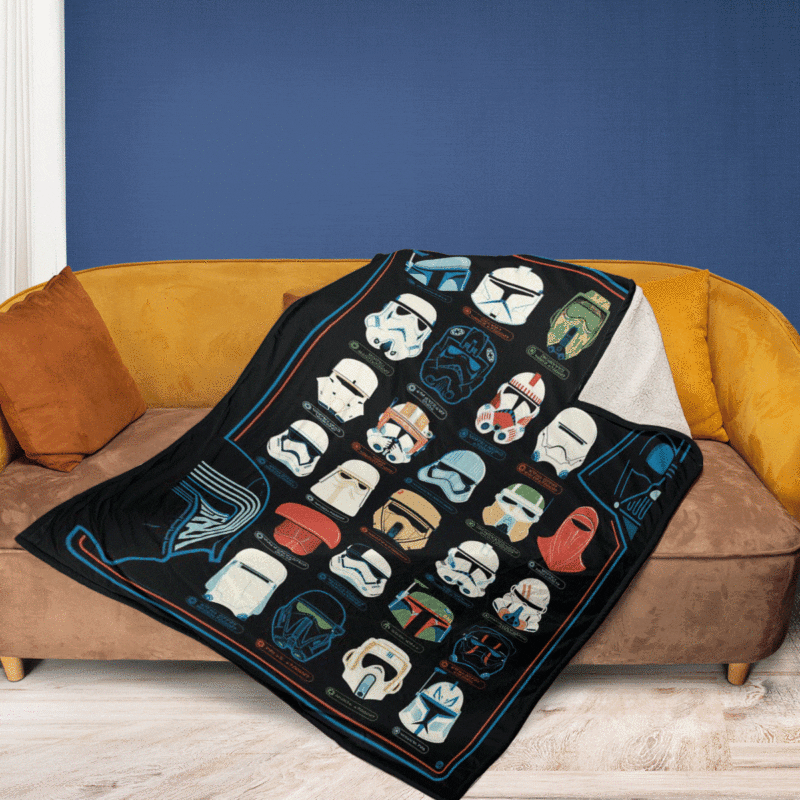 Teams Captain Rex Star Wars Christmas GiftStar War Gift For Fan Comfy Sofa Throw Blanket Gift 2