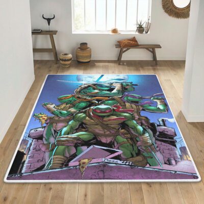 Teenage Mutant Ninja Turtles Rug Floor Decor