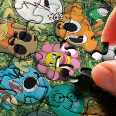 The Amazing World of Gumball With Friend Cartoon Gifts Lover Jigsaw Puzzle Game,The Amazing World of Gumball Fan Gift 4 The Amazing World of Gumball With Friend Cartoon Gifts Lover Jigsaw Puzzle GameThe Amazing World of Gumball Fan Gift 4