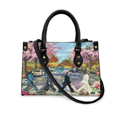 The Beatles Rock Band Abbey Road Fan Gift The Beatles Rock Band Fan Gift The Beatles Rock Band Fashion Lady Handbag LHB709 4