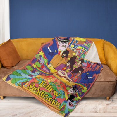 The Beatles Yellow Submarine Rock Band, The Beatles Yellow Submarine Rock Band Gift For Fan Comfy Sofa Throw Blanket Gift 2 The Beatles Yellow Submarine Rock Band The Beatles Yellow Submarine Rock Band Gift For Fan Comfy Sofa Throw Blanket Gift 2