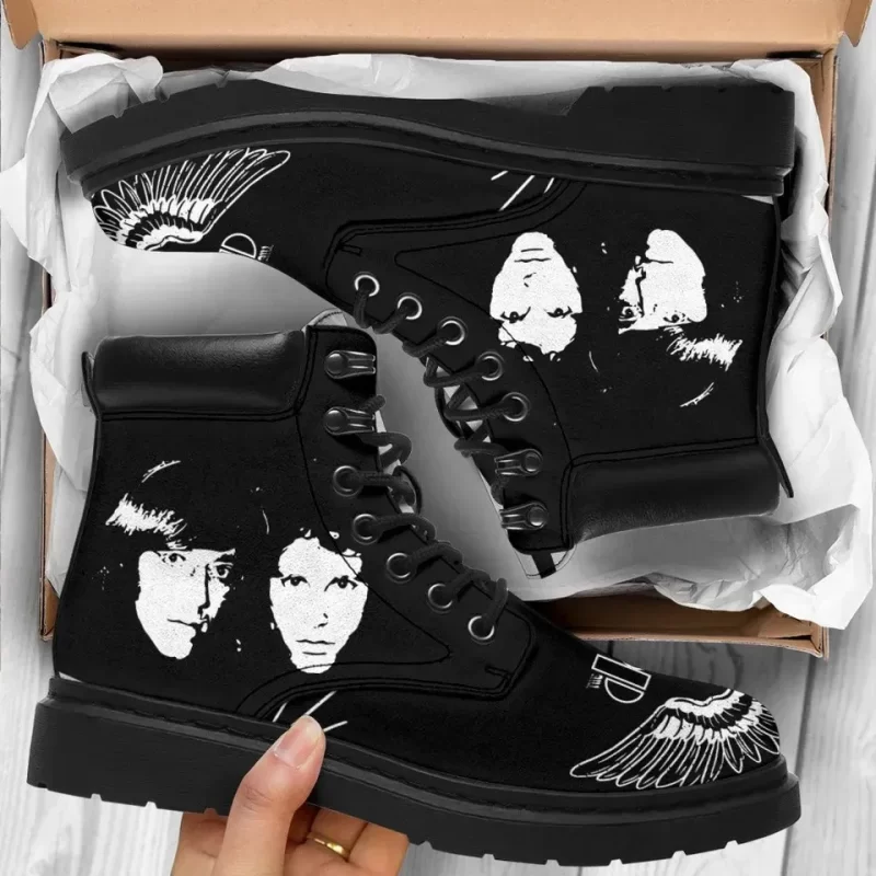 The Doors Boots For Music Band Fan Gift Idea