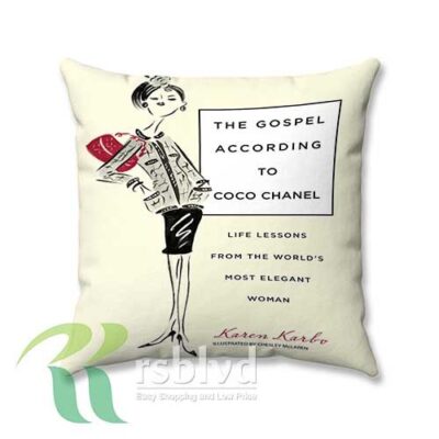 The Gospel According To Coco Chanel Quotes Custom Pillow Case Cover