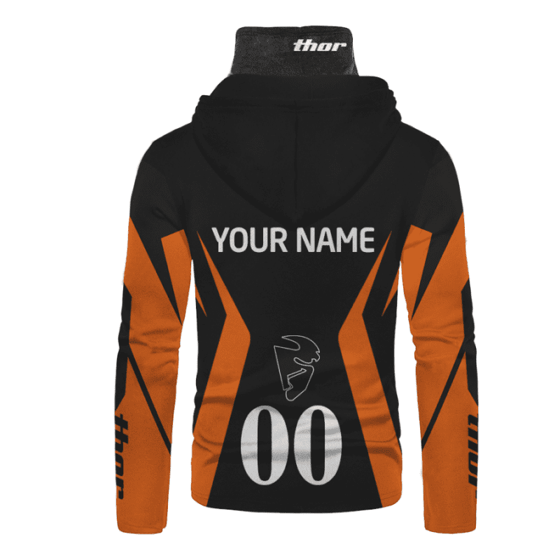 Thor Mx Motogp Racing All over print Gaiter Hoodie 646 2