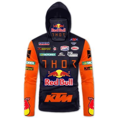 Thor Red Bull Ktm Factory Motogp Gaiter Hoodie 696 1