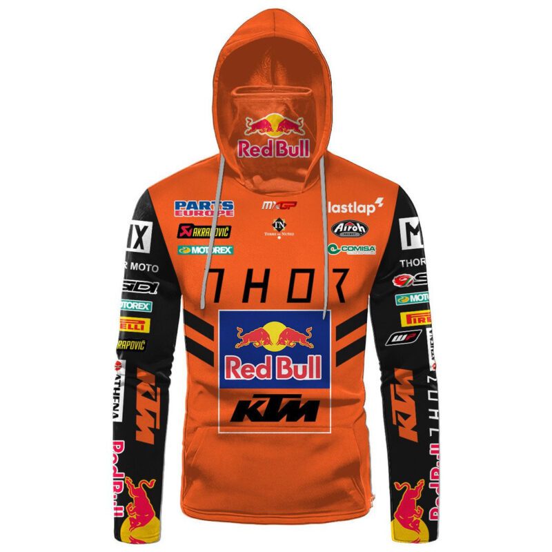 Thor Red Bull Ktm Factory Motogp Gaiter Hoodie 698 1