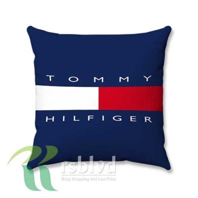 Tommy Hilfiger Monogram Wallpaper Custom Pillow Case Cover
