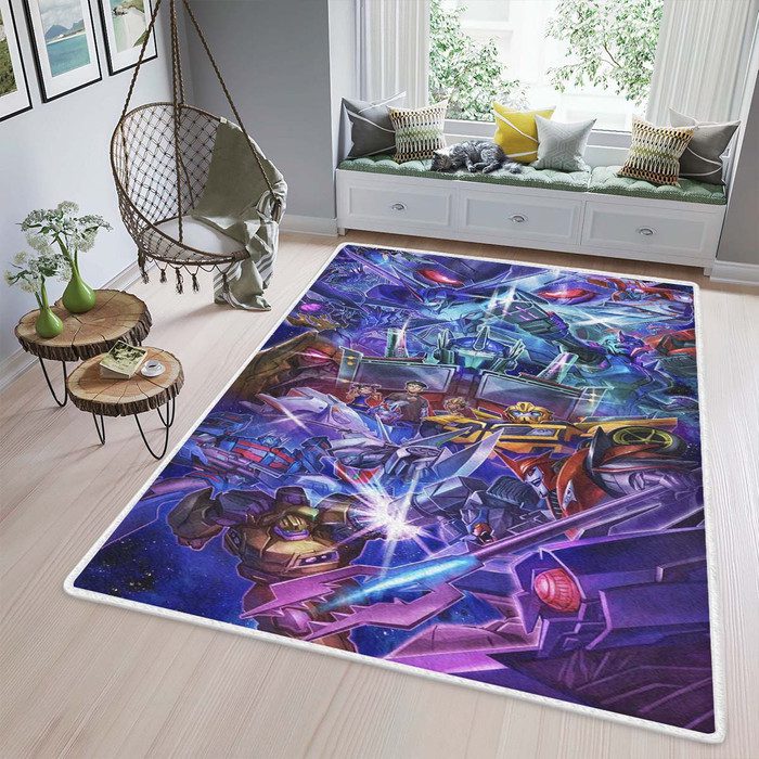 Transformers Area Rug Living Room