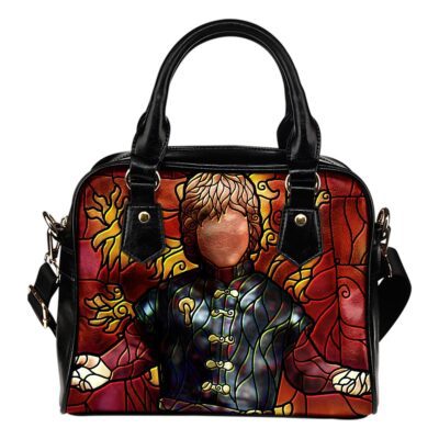 Tyrion Lannister Stained Glass Lady Leather Shoulder Hand Bag SB0095