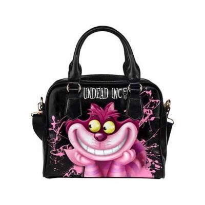 Undead Inc Alice in Wonderland Classic Cheshire Cat Shoulder Hand Bag SB0026