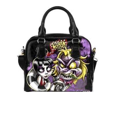 Undead Inc Beetlejuice Graveyard Snake Shoulder Hand Bag SB0043