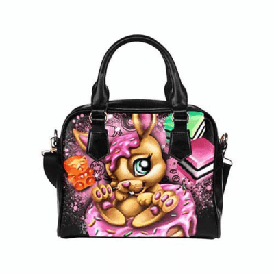 Undead Inc Donut Bunny Candy Shoulder Hand Bag SB0035