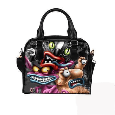 Undead Inc Real Monsters Shoulder Hand Bag SB0038
