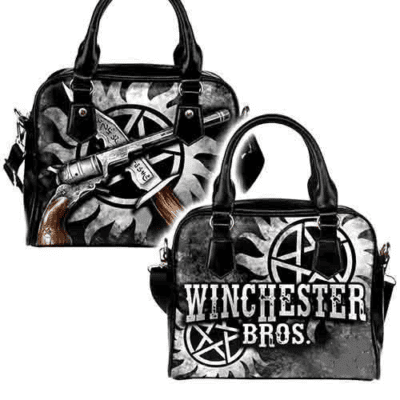 Undead Inc Winchester Bros Shoulder Hand Bag SB0030