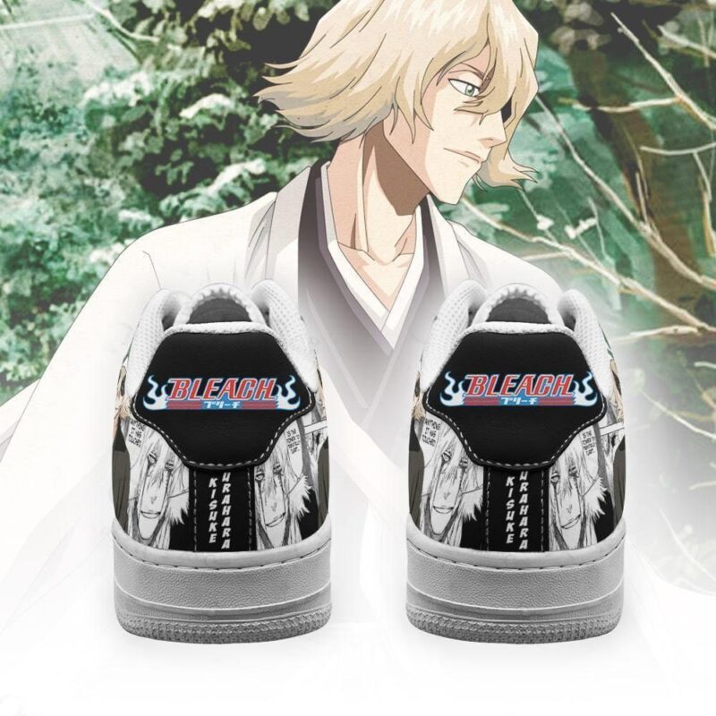 Urahara Kisuke Sneakers Bleach Anime Shoes Fan Gift Idea Air Force 1 Sneakers 2