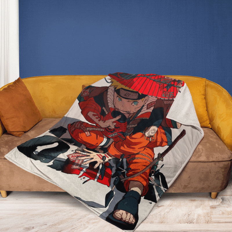 Uzumaki Naruto Anime Ver6 Gifts Lover Uzumaki Naruto Gift For Fan Comfy Sofa Throw Blanket Gift 2