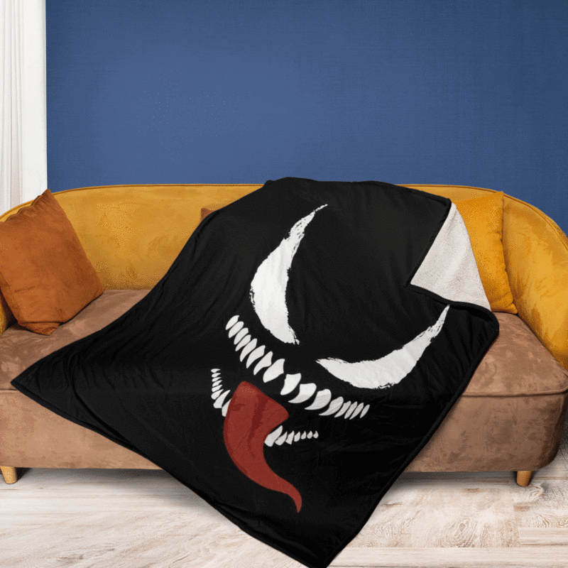Venom Gift For Fan Comfy Sofa Throw Blanket Gift