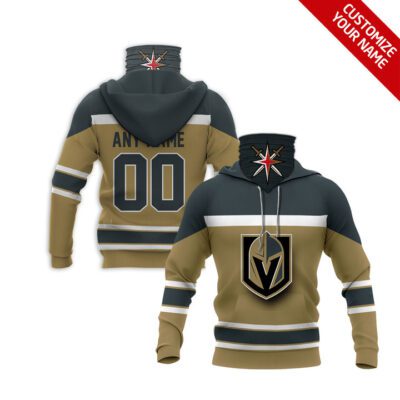Vegas Golden Knights Nhl Ice Hockey Team Olive Jersey Style Custom Number Name For Knights Fans Gaiter Hoodie GH0554
