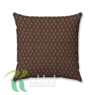 Wallpaper Louis Vuitton Print Custom Pillow Case Cover