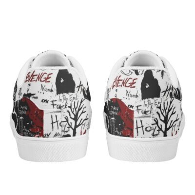XXXTentacion Low Top Leather Stan Smith Shoes SST1529 3 XXXTentacion Low Top Leather Skate Shoes Tennis Shoes Sneaker For Fans 3
