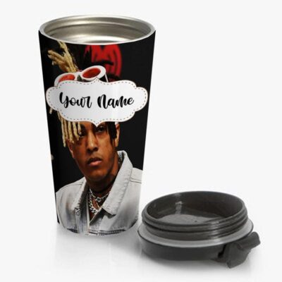 XXXTentacion Rapper Travel Mug Custom Personalized Name Stainless Steel Bottle